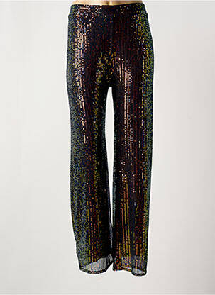 Pantalon larg negru LA PETITE ETOILE femeie