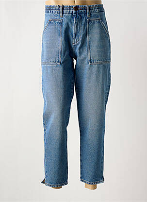 Blugi cu croială dreaptă albastru TEDDY SMITH femeie