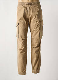 Pantalon cargo talie elastică mărime normală maro JACK & JONES bărbat