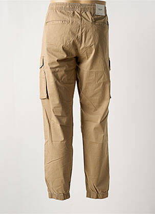 Pantalon cargo talie elastică mărime normală maro JACK & JONES bărbat