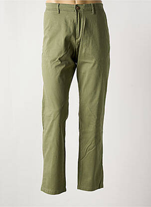 Pantalon chino țesătură poplin mărime normală verde JACK & JONES bărbat