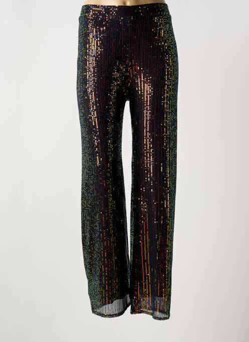 Pantalon larg negru LA PETITE ETOILE femeie