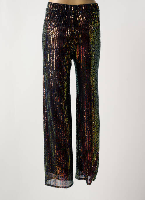 Pantalon larg negru LA PETITE ETOILE femeie