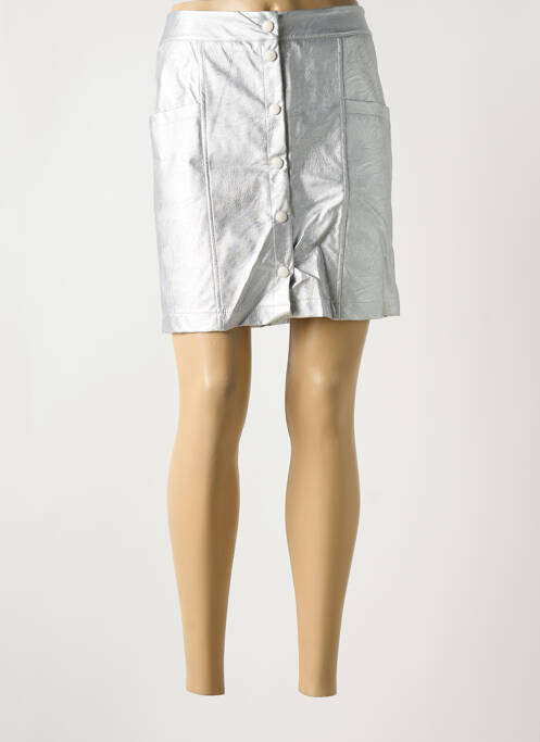 Fustă scurtă argintiu PAKO LITTO femeie