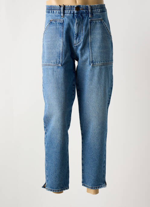 Blugi cu croială dreaptă albastru TEDDY SMITH femeie