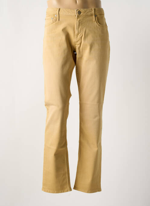 Blugi cu croială slim bej JACK & JONES bărbat