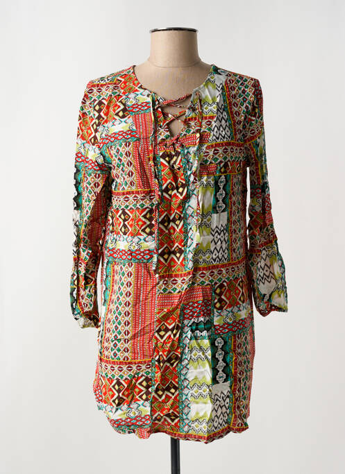 Tunică mâneci lungi roșu ARELINE femeie