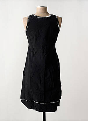 Rochie scurtă fără mâneci fără mâneci negru ARELINE femeie