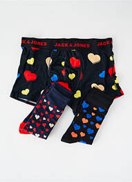 Boxer imprimeu fantezie negru JACK & JONES bărbat