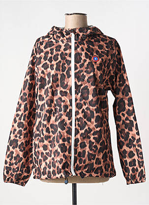 Jachetă vânt maro FLOTTE femeie