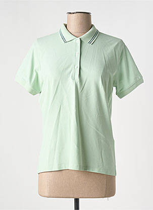 Polo elasticitate mâneci scurte verde COLMAR femeie