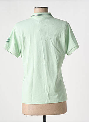 Polo elasticitate mâneci scurte verde COLMAR femeie