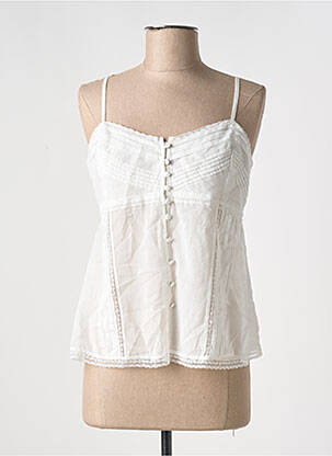 Top alb TWINSET femeie