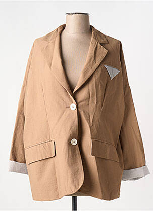Sacou buzunare maro GIOYA & CO femeie