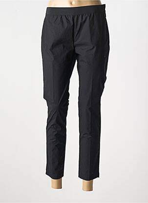 Pantalon 7/8 țesătură poplin mărime normală negru TWINSET femeie