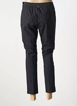 Pantalon 7/8 țesătură poplin mărime normală negru TWINSET femeie