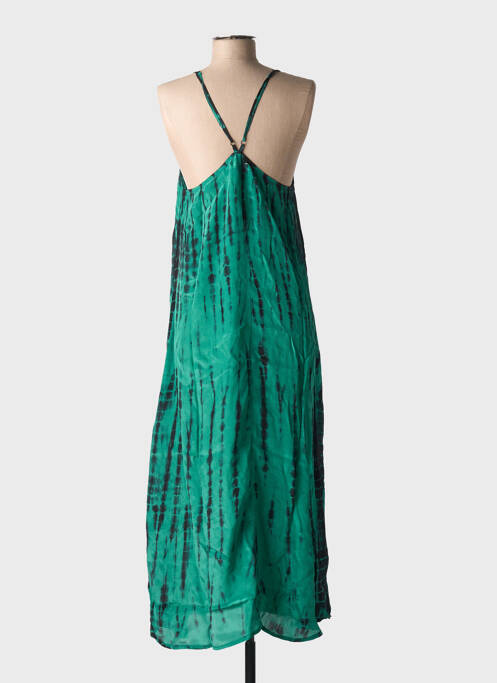 Rochie lungă verde FIVE femeie