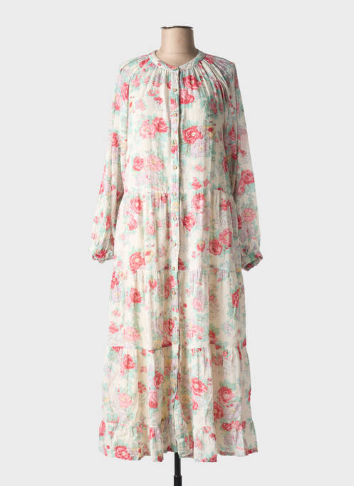 Rochie lungă bej MAISON HOTEL femeie