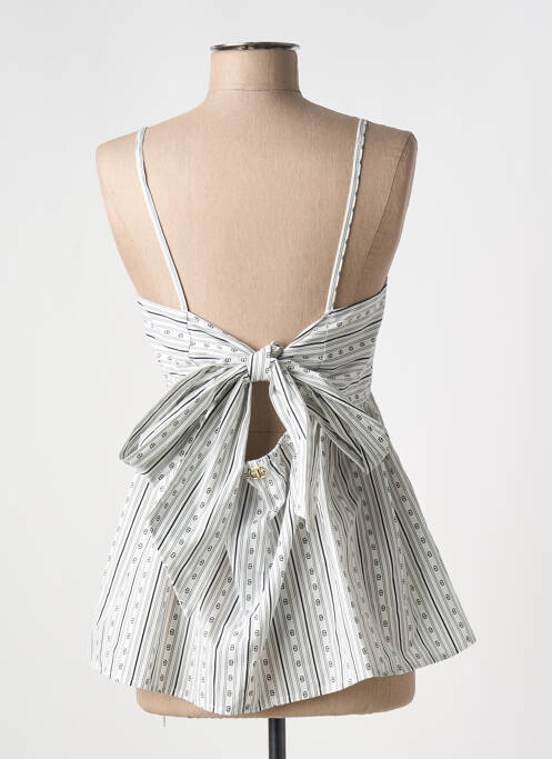 Top alb TWINSET femeie