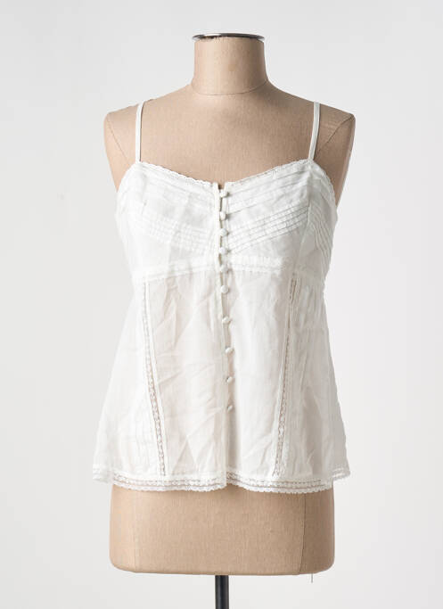 Top alb TWINSET femeie