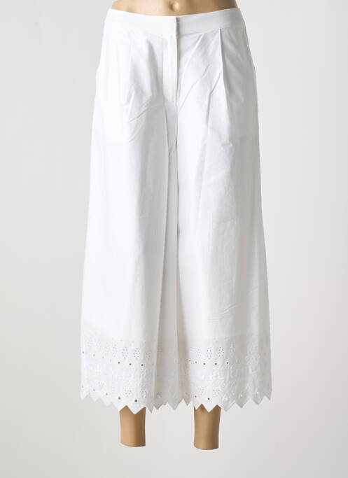 Pantalon trei sferturi alb KARL LAGERFELD femeie