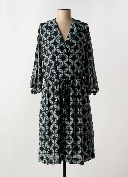 Rochie midi albastru ARELINE femeie