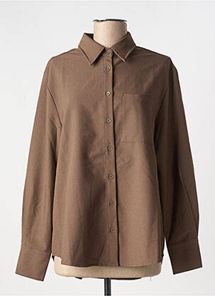 Cămașă maro GRACE & MILA femeie