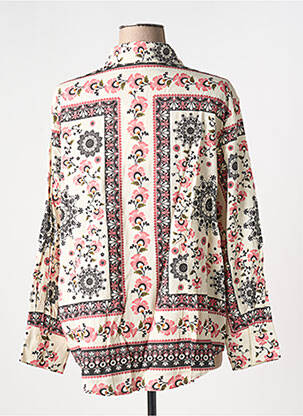 Cămașă imprimeu floral mâneci lungi bej GRACE & MILA femeie