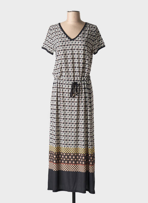 Rochie lungă negru JANIRA femeie