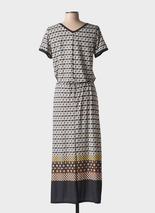 Rochie lungă negru JANIRA femeie