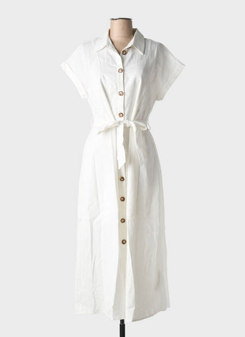 Rochie lungă bej GRACE & MILA femeie