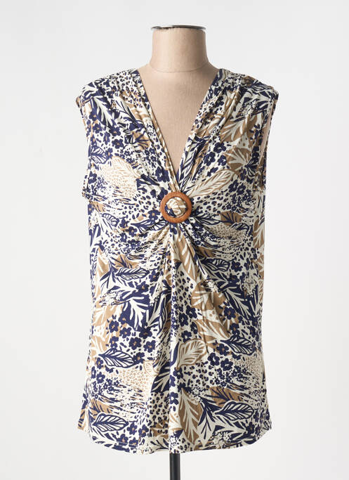 Top albastru JANIRA femeie