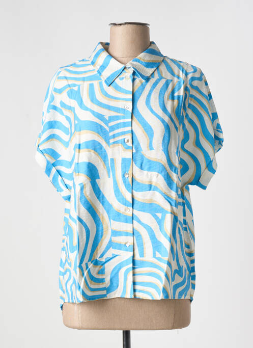 Cămașă mâneci scurte mâneci scurte albastru ESQUALO femme