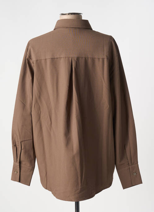 Cămașă maro GRACE & MILA femeie