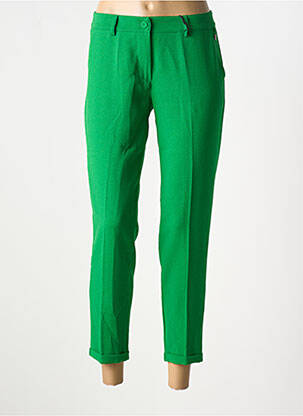 Pantalon slim elasticitate mărime normală verde PAKO LITTO femeie
