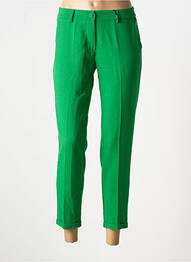 Pantalon slim elasticitate mărime normală verde PAKO LITTO femme