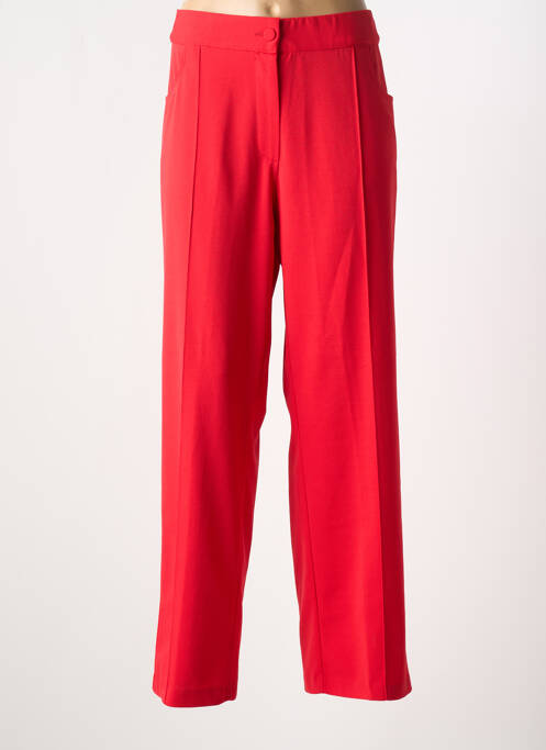 Pantalon drept roșu JEAN MARC PHILIPPE femeie