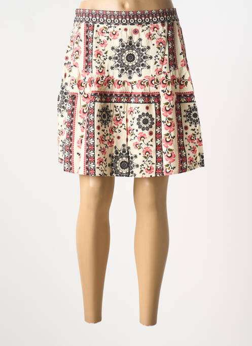 Fustă scurtă bej GRACE & MILA femeie