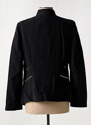Sacou finisaj interior dublat negru ARELINE femeie
