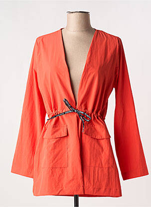Jachete kimono mâneci lungi portocalie ALTO GIRO femeie