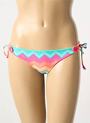 Chiloți de baie imprimeu fantezie bikini roz SEAFOLLY femeie