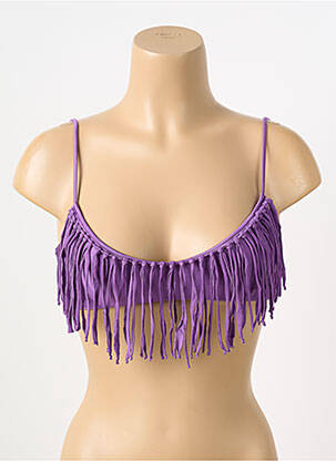 Sutien de costum de baie top bentiță top bentiță violet BRAZILIAN BIKINI SHOP femeie