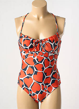 Sutien de costum de baie bretele elastice reglabile portocaliu RIO DE SOL femeie