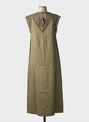 Rochie midi mâneci scurte mâneci scurte verde 8PM femeie