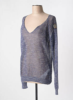 Pulover albastru AERONAUTICA femeie