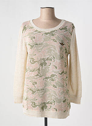 Pulover bej AERONAUTICA femeie