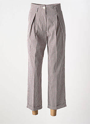Pantalon 7/8 elasticitate mărime normală albastru MOMONI femeie