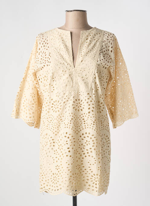 Rochie scurtă bej VANESSA BRUNO femeie