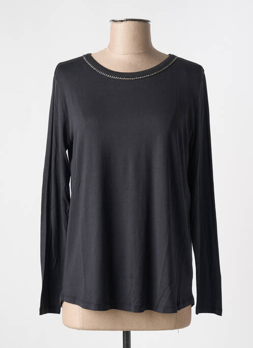 Tricou negru MAJESTIC FILATURES femeie