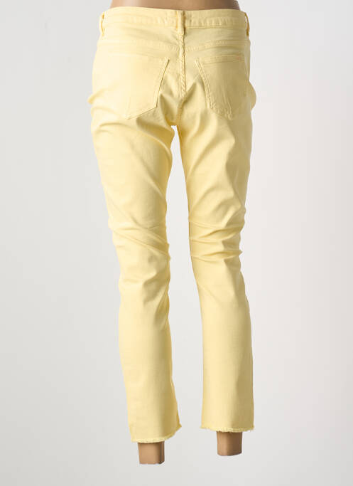 Blugi cu croială slim galben MAX & MOI femeie